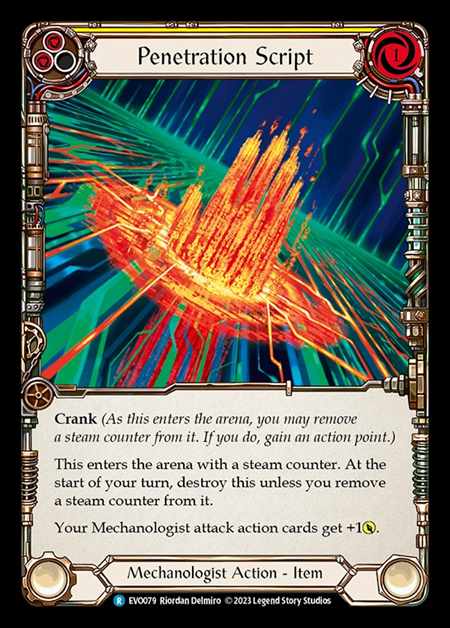[Mechanologist] Penetration Script [EVO079-R]