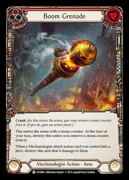 [Mechanologist] Boom Grenade (red) [EVO084-C]