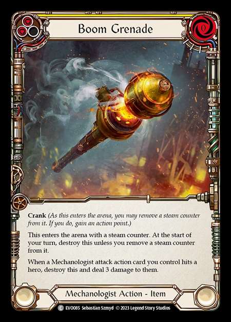 [Mechanologist] Boom Grenade (yellow) [EVO085-C]