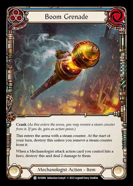 [Mechanologist] Boom Grenade (blue) [EVO086-C]