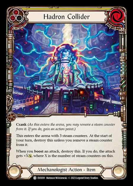 [Mechanologist] Hadron Collider (yellow) [EVO091-C]