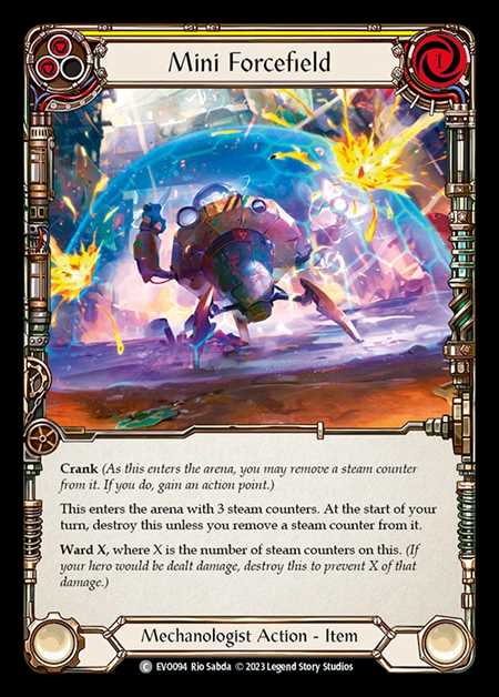[Mechanologist] Mini Forcefield (yellow) [EVO094-C]