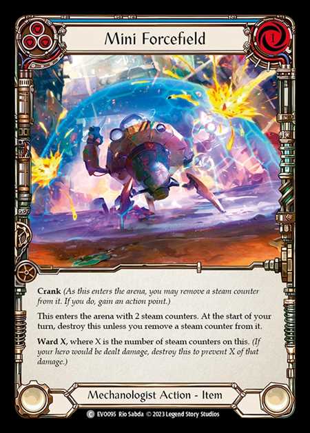 [Mechanologist] Mini Forcefield (blue) [EVO095-C]
