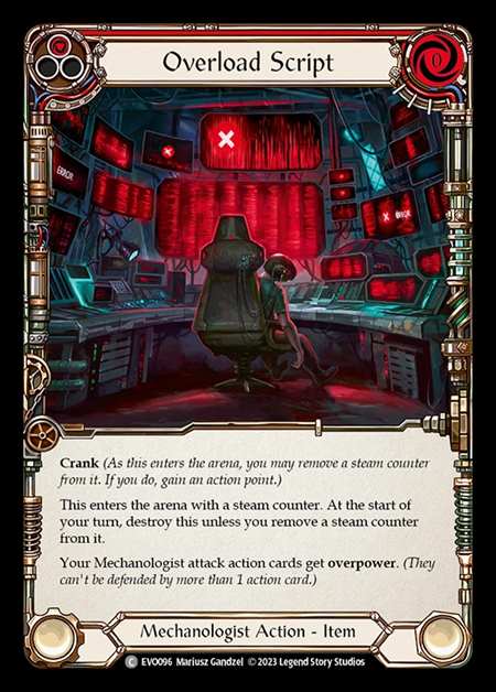 [Mechanologist] Overload Script [EVO096-C]