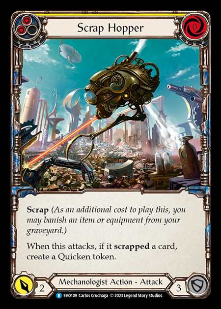 [Mechanologist] Scrap Hopper (yellow) [EVO109-R]