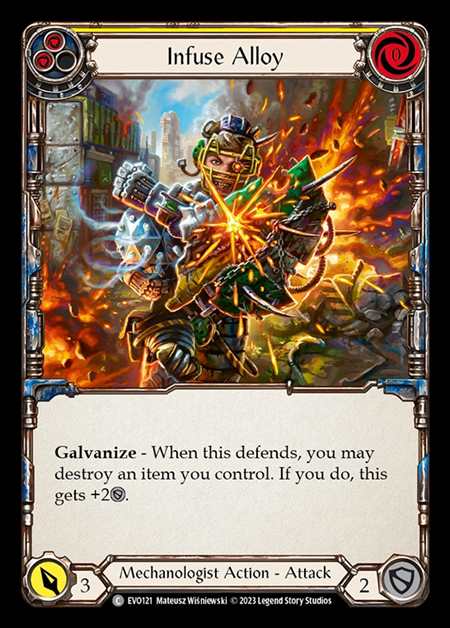 [Mechanologist] Infuse Alloy (yellow) [EVO121-C]