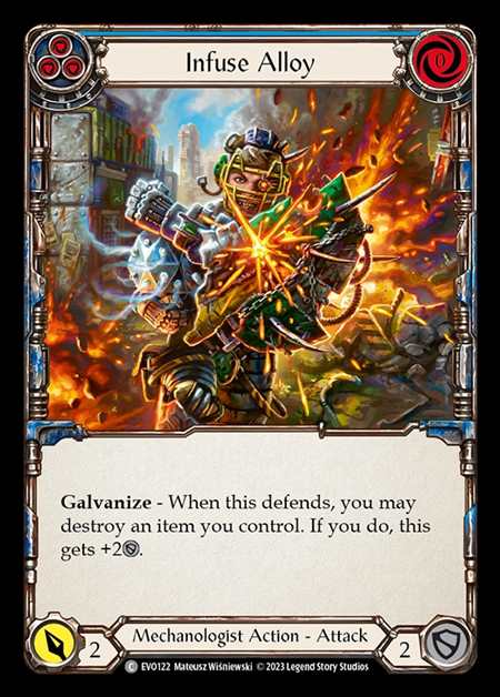 [Mechanologist] Infuse Alloy (blue) [EVO122-C]