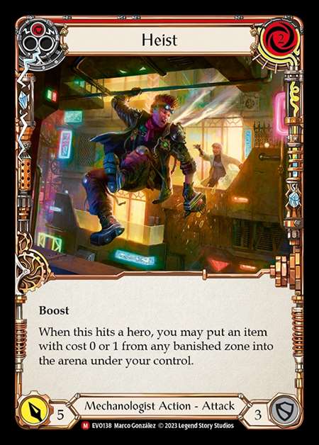 [Mechanologist] Heist [EVO138-M]