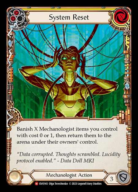 [Mechanologist] System Reset [EVO145-M]
