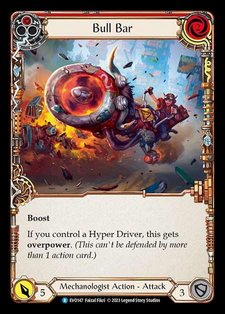 [Mechanologist] Bull Bar (red) [EVO147-R]