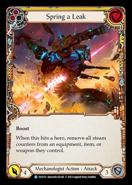 [Mechanologist] Spring a Leak (yellow) [EVO151-R]