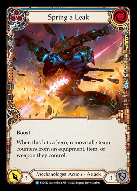 [Mechanologist] Spring a Leak (blue) [EVO152-R]