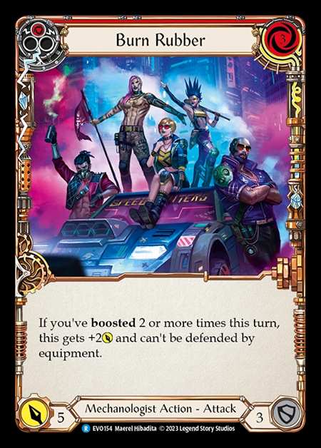 [Mechanologist] Burn Rubber [EVO154-R]