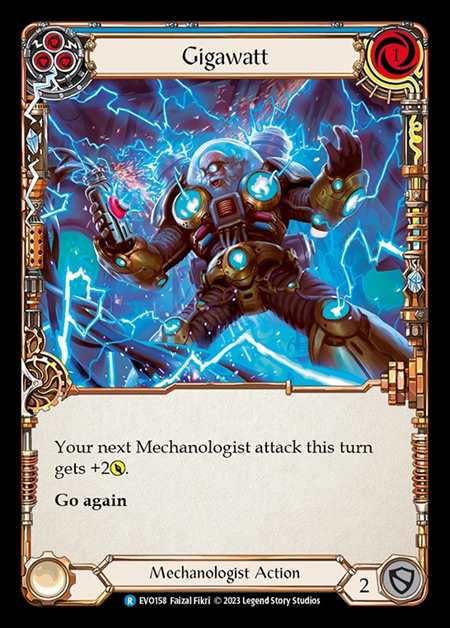 [Mechanologist] Gigawatt (blue) [EVO158-R]