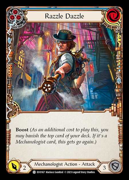 [Mechanologist] Razzle Dazzle (blue) [EVO167-C]