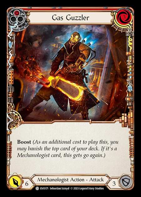 [Mechanologist] Gas Guzzler (red) [EVO171-C]
