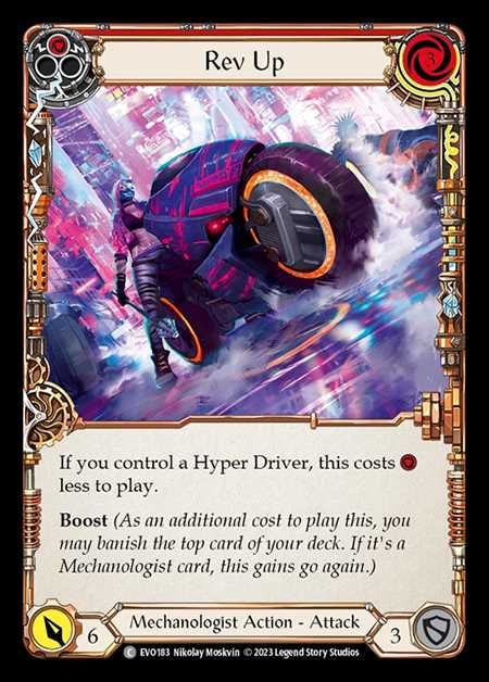 [Mechanologist] Rev Up (red) [EVO183-C]