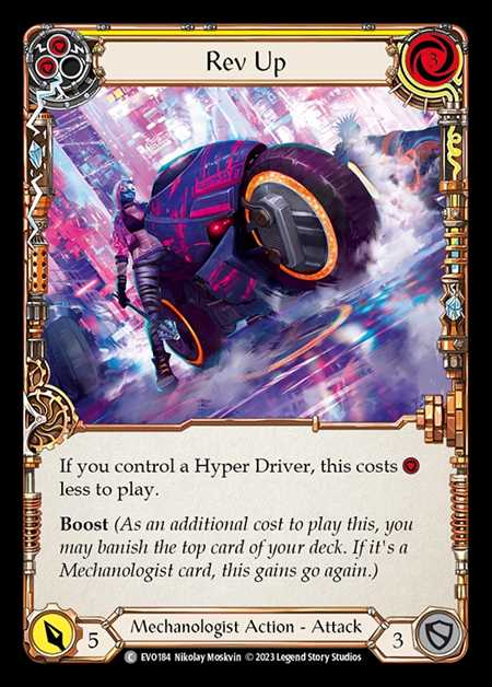 [Mechanologist] Rev Up (yellow) [EVO184-C]