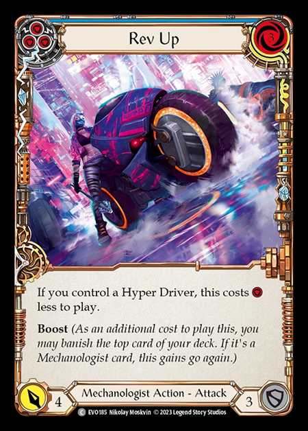 [Mechanologist] Rev Up (blue) [EVO185-C]