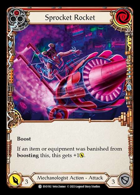 [Mechanologist] Sprocket Rocket (red) [EVO192-C]