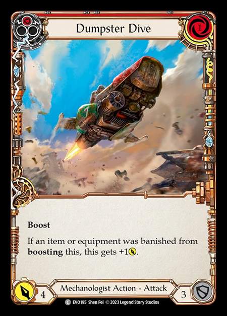 [Mechanologist] Dumpster Dive (red) [EVO195-C]