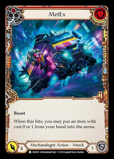 [Mechanologist] MetEx (red) [EVO201-C]