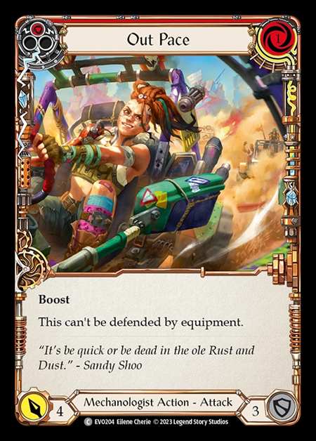 [Mechanologist] Out Pace (red) [EVO204-C]