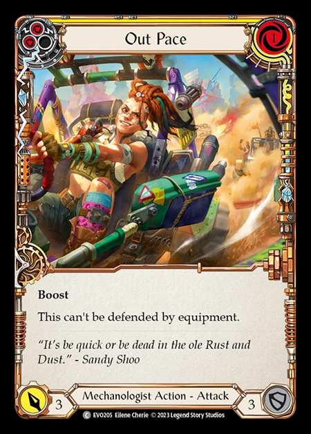 [Mechanologist] Out Pace (yellow) [EVO205-C]