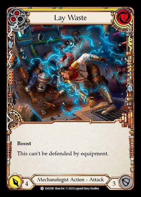 [Mechanologist] Lay Waste (yellow) [EVO208-C]
