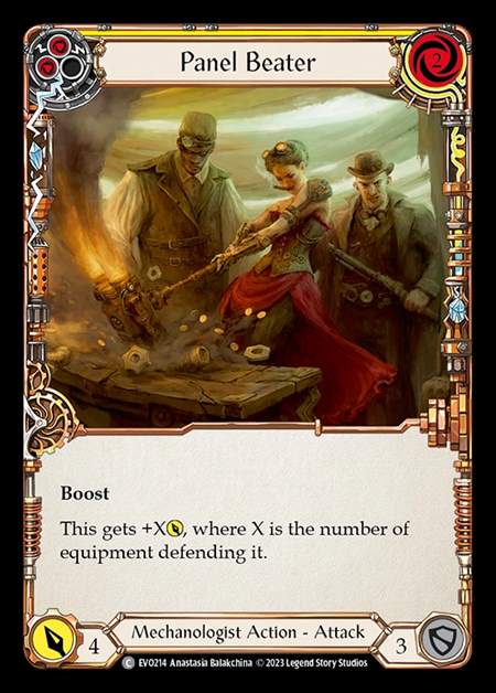[Mechanologist] Panel Beater (yellow) [EVO214-C]