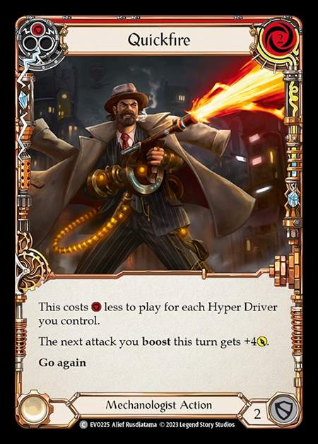 [Mechanologist] Quickfire (red) [EVO225-C]
