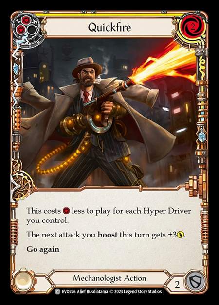 [Mechanologist] Quickfire (yellow) [EVO226-C]