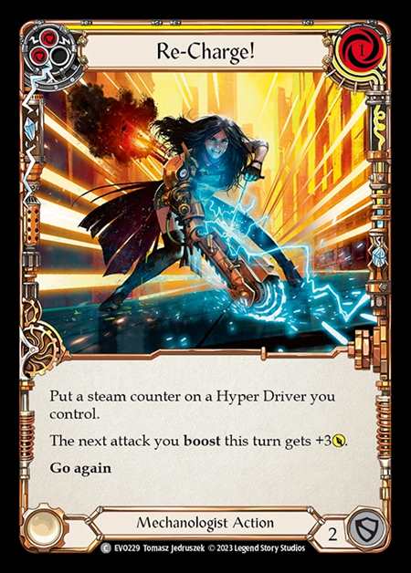 [Mechanologist] Re-Charge! (yellow) [EVO229-C]