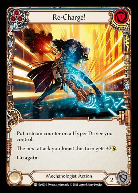 [Mechanologist] Re-Charge! (blue) [EVO230-C]