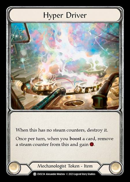 [Mechanologist] Hyper Driver (Token) [EVO234-T]