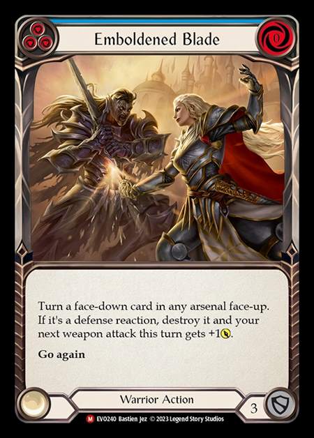 [Warrior] Emboldened Blade [EVO240-M]