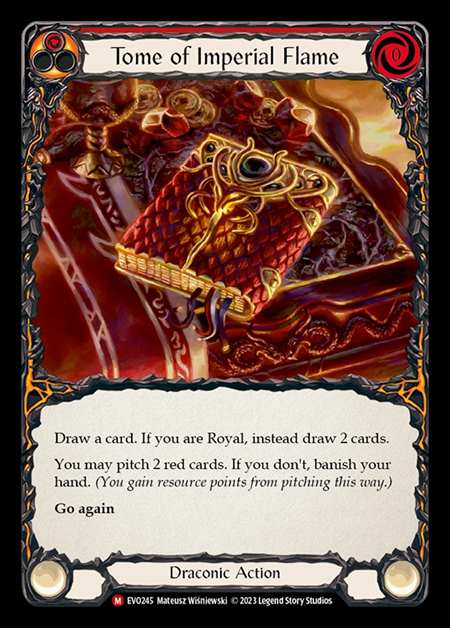 [Draconic] Tome of Imperial Flame [EVO245-M]