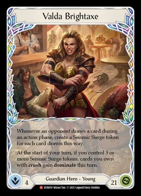 [Guardian] Valda Brightaxe [EVR019-M]