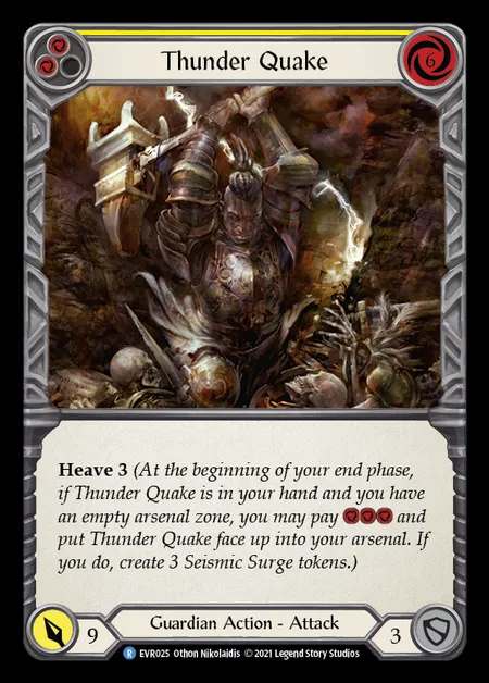 [Guardian] Thunder Quake [EVR025-R] (yellow)