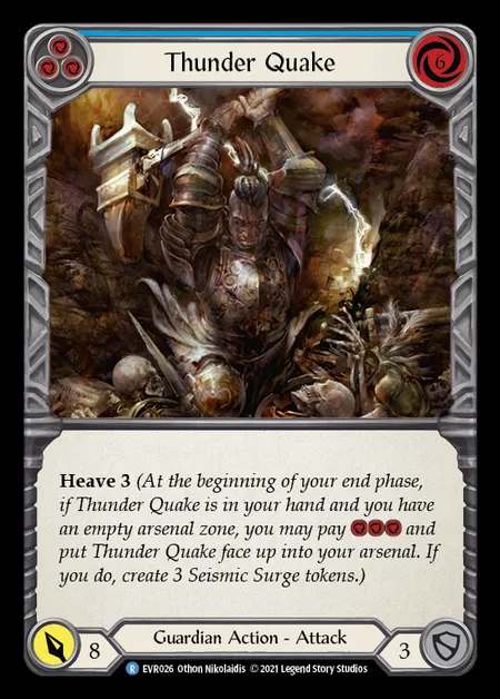 [Guardian] Thunder Quake [EVR026-R] (blue)