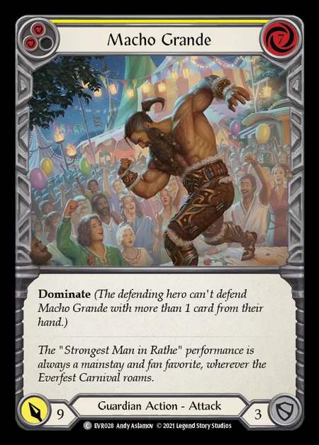 [Guardian] Macho Grande [EVR028-C] (yellow)