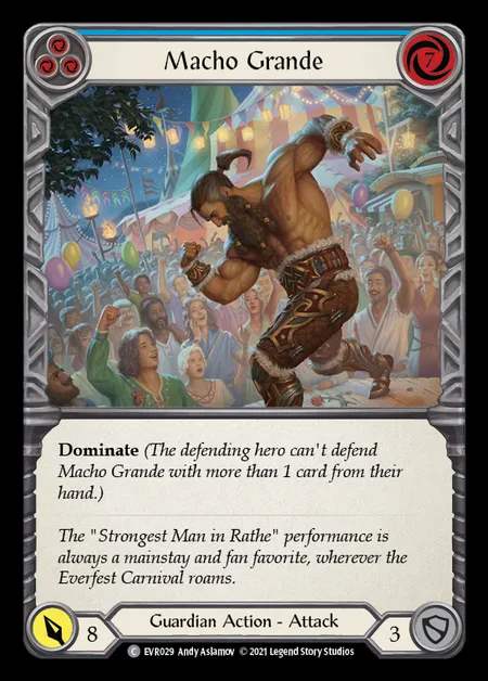 [Guardian] Macho Grande [EVR029-C] (blue)