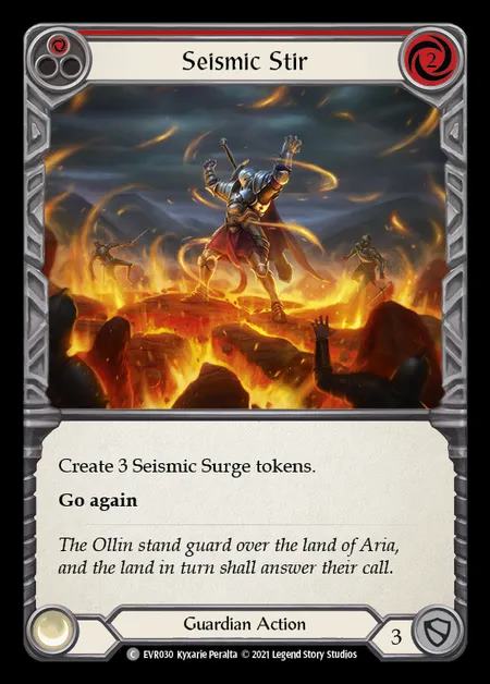 [Guardian] Seismic Stir [EVR030-C] (red)