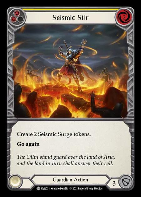 [Guardian] Seismic Stir [EVR031-C] (yellow)