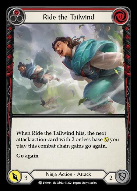 [Ninja] Ride the Tailwind [EVR044-C] (red)