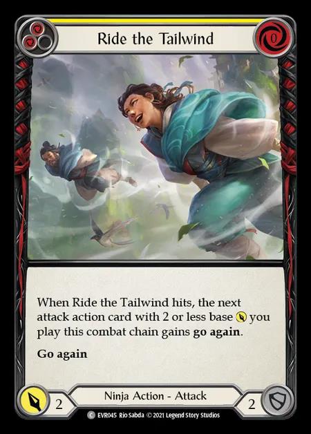 [Ninja] Ride the Tailwind [EVR045-C] (yellow)