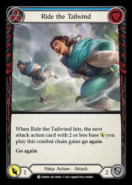 [Ninja] Ride the Tailwind [EVR046-C] (blue)