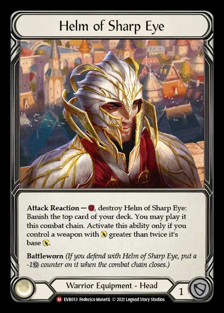 [Warrior] Helm of Sharp Eye [EVR053-M]