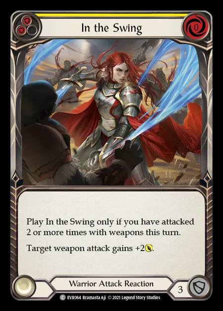 [Warrior] In the Swing [EVR064-C] (yellow)