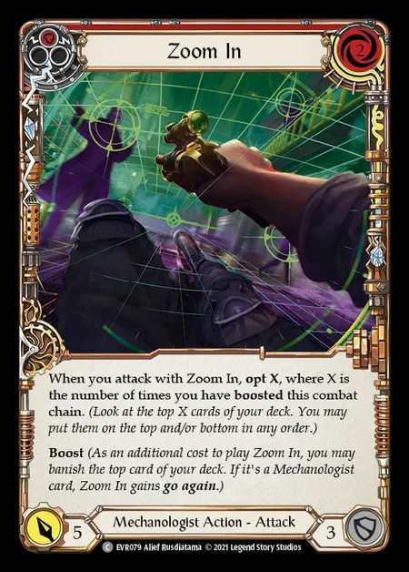[Mechanologist] Zoom In [EVR079-C] (red)